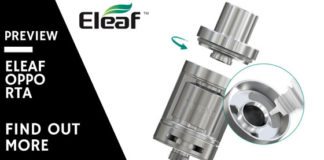 Eleaf Oppo RTA preview