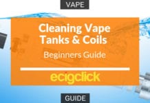 how to clean vape tank and coils